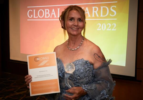 Sue at the Global Awards 2022 in London, UK.